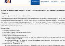 D4/S1 Administrasi Kai